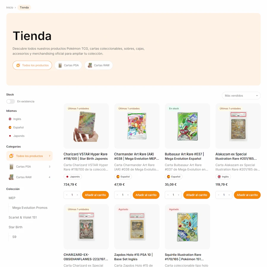 Web desenvolupada amb WordPress